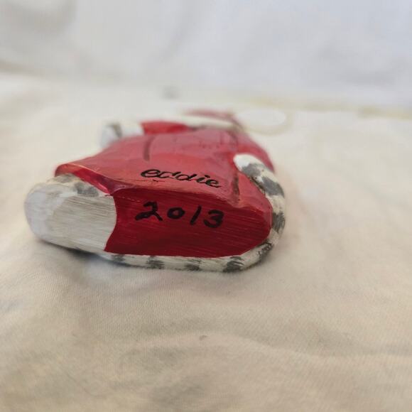 Eddie Walker Christmas Cat Ornament 2013 3.5" - Picture 3 of 6